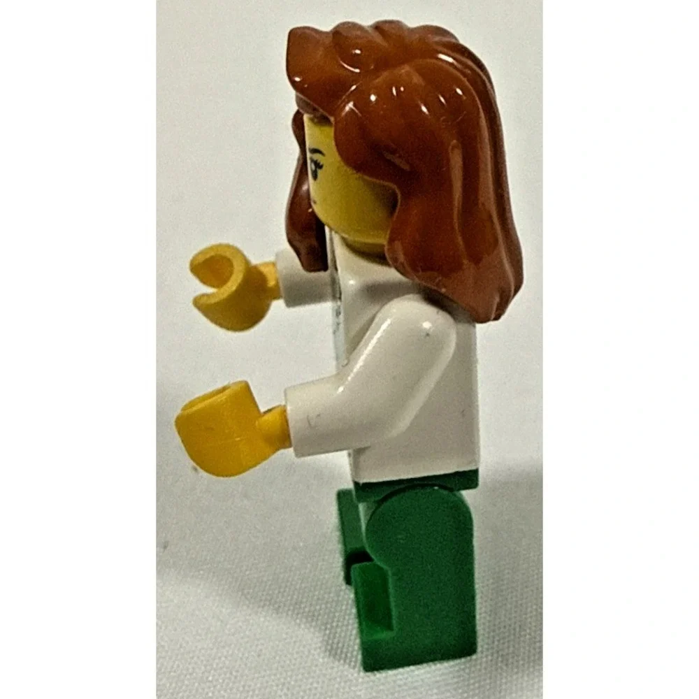 LEGO Minifigure CTY0745 Kids Small Green Bandit Female City Police Figure